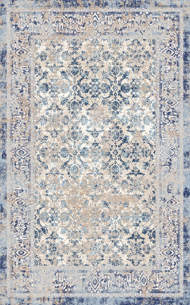 Wilton-Teppich 'Denizli' 200x280cm - Blau