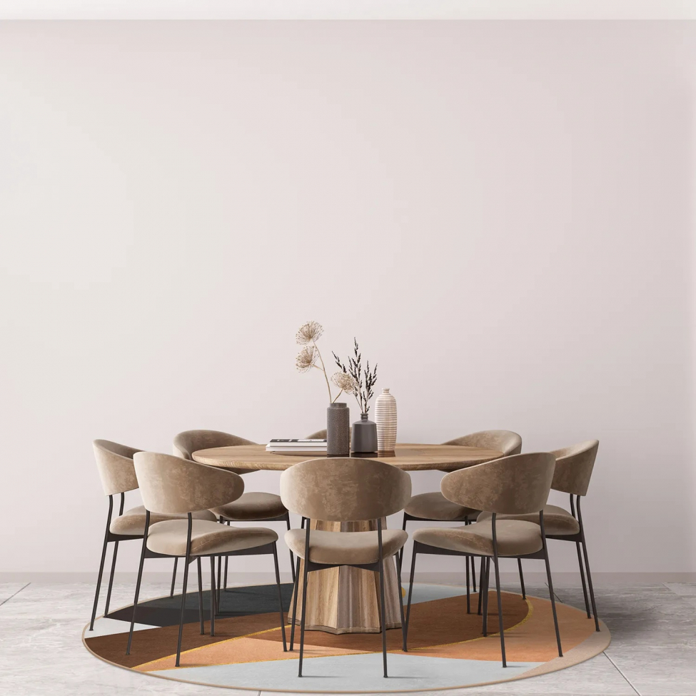 Runder Teppich 'Hazel' 200cm – Mehrfarbig