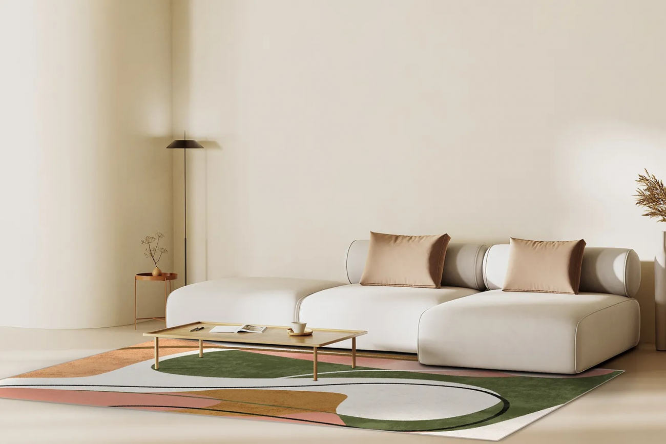 Wilton-Teppich 'Cressida' 200x280cm – Grün/Mehrfarbig