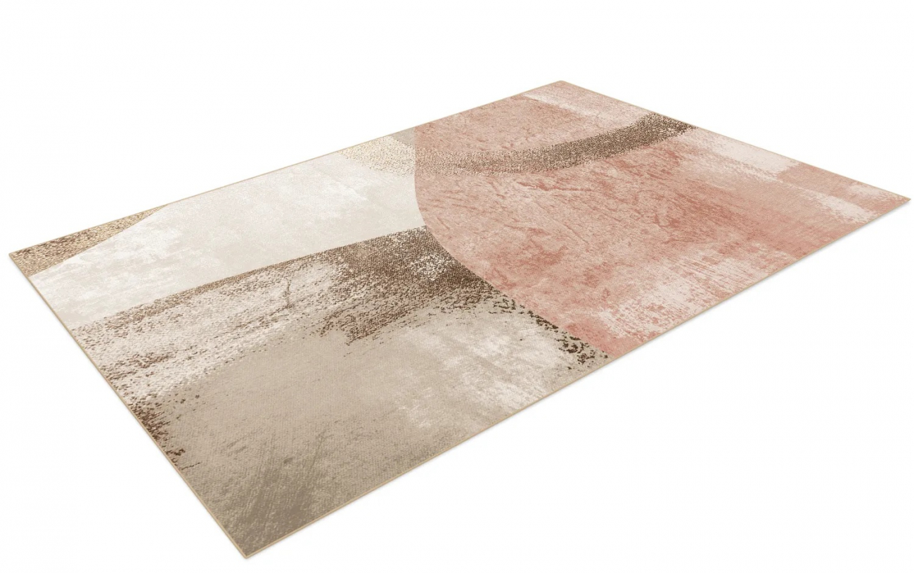 Wiltonmatta 'Fia' 200x280cm - Rosa/Multi
