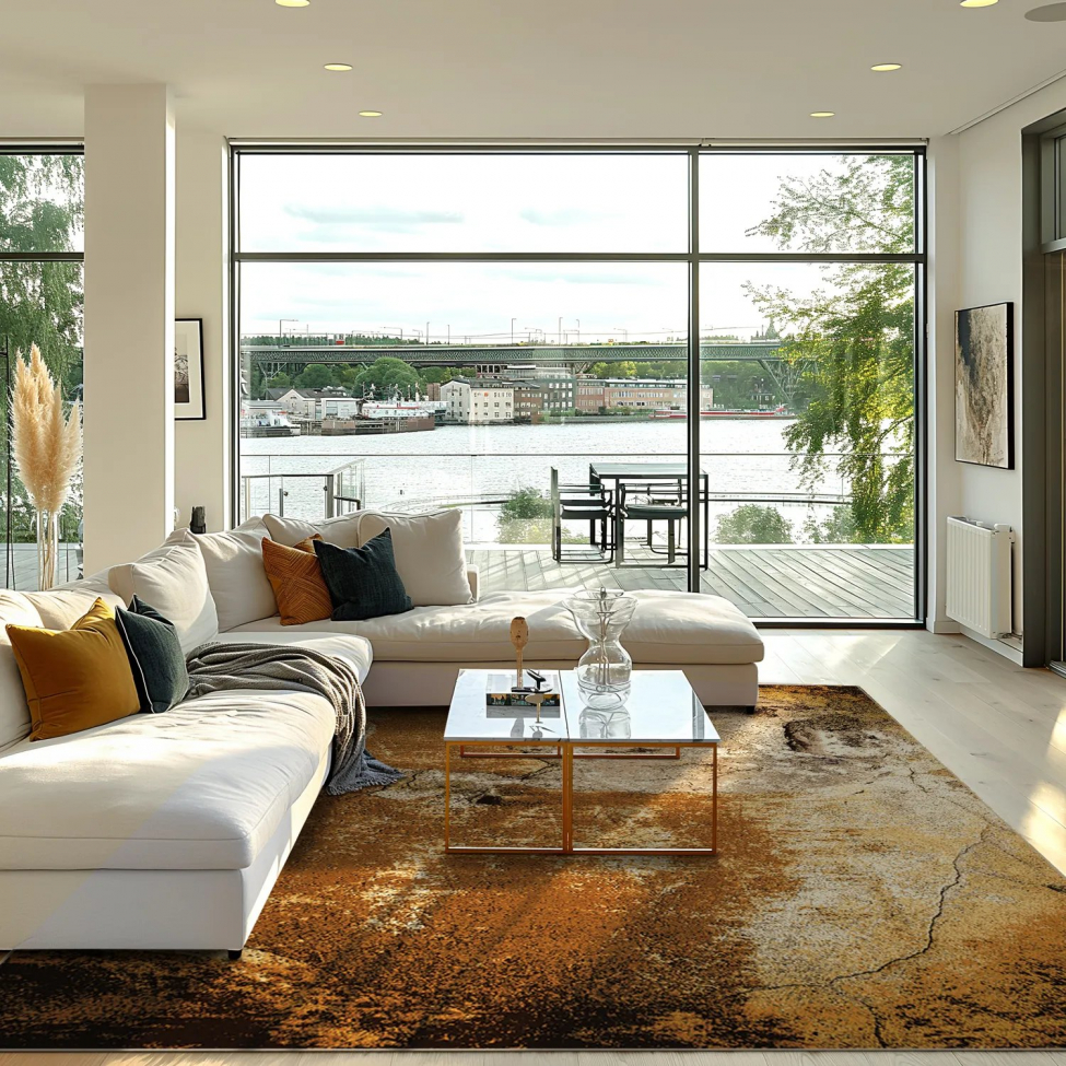Wilton-Teppich 'Olivera' 160 x 230 cm – Braun
