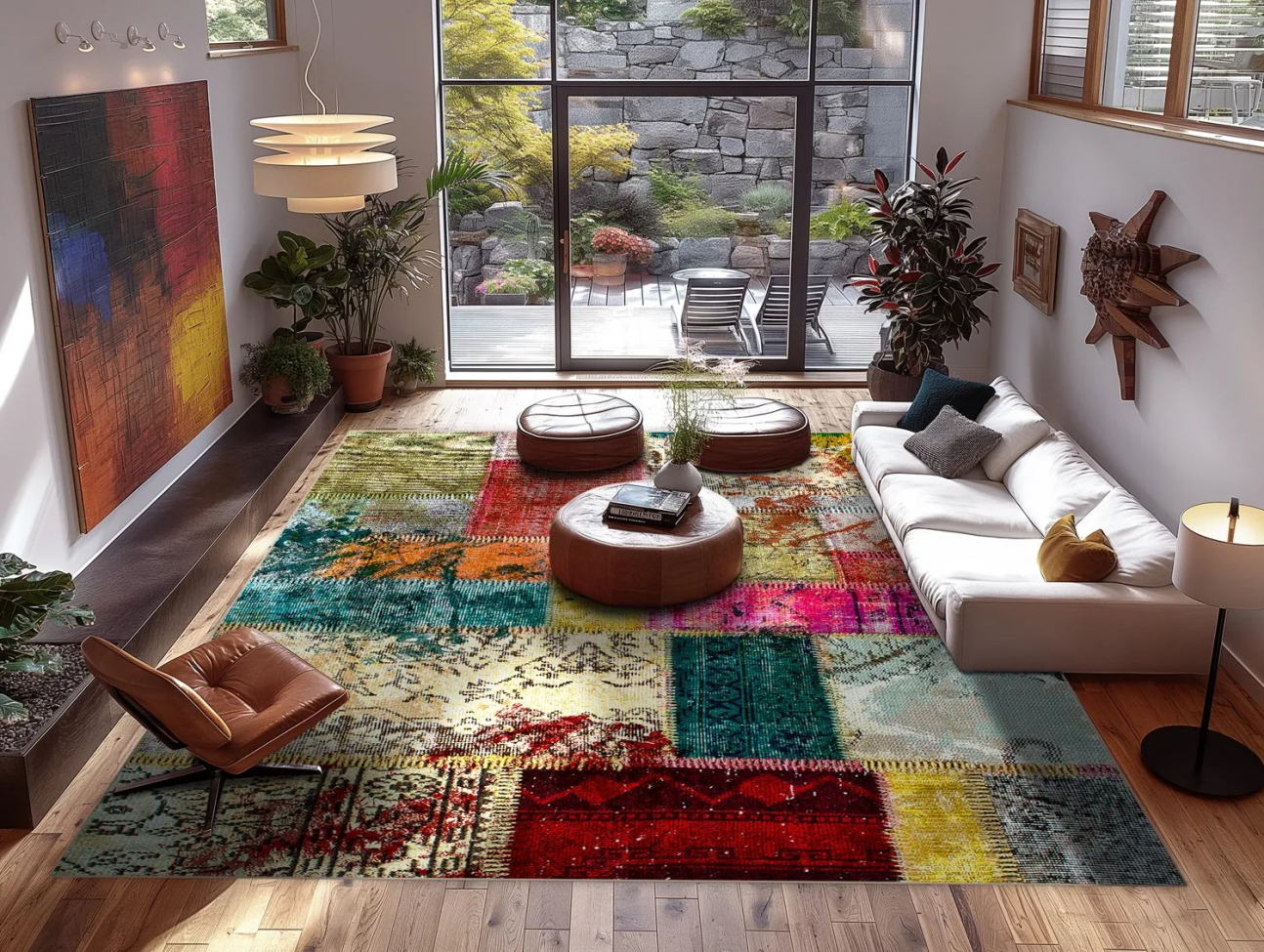 Wilton-Teppich 'Ariana' 80x300cm – Mehrfarbig