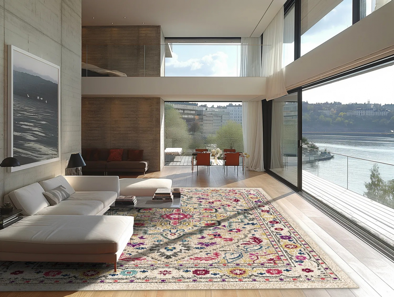 Wilton-Teppich 'Castro' 80x150cm – Mehrfarbig