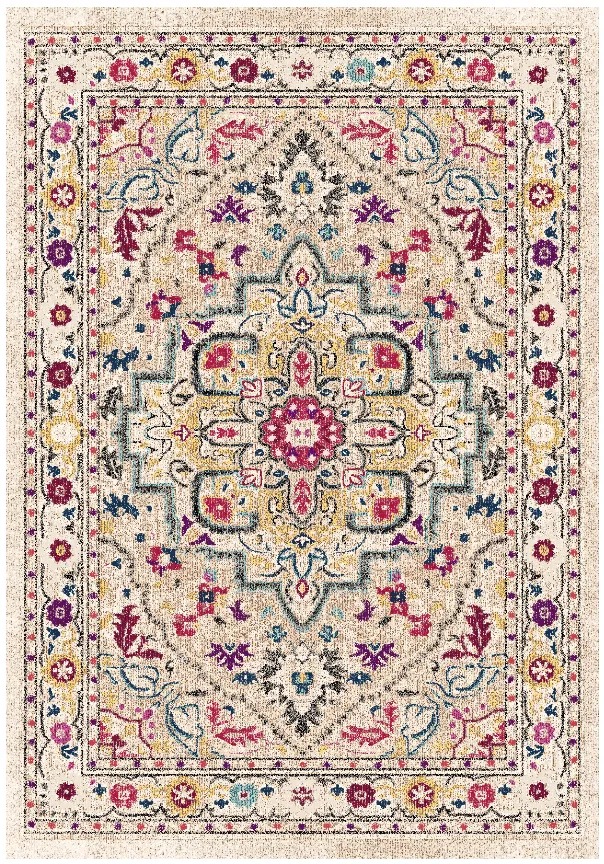 Wilton-Teppich 'Castro' 80x250cm – Mehrfarbig