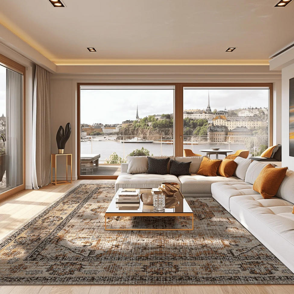 Wilton-Teppich 'Siliana' 240 x 340 cm – Beige