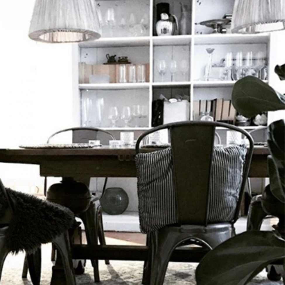 Stuhl 'Montmartre' - Stahl matt