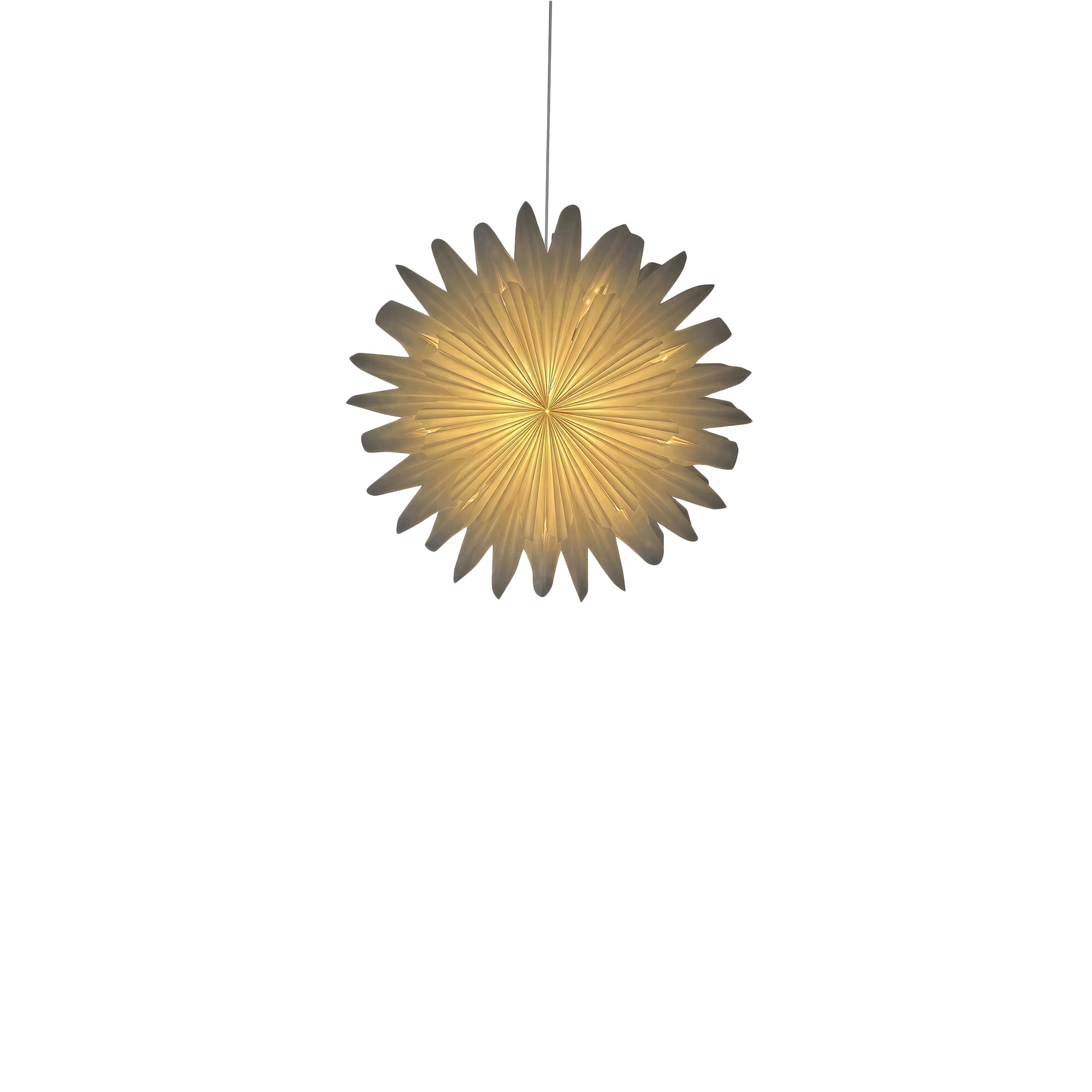 Adventsstern 'Lucia' 60cm - Weiß
