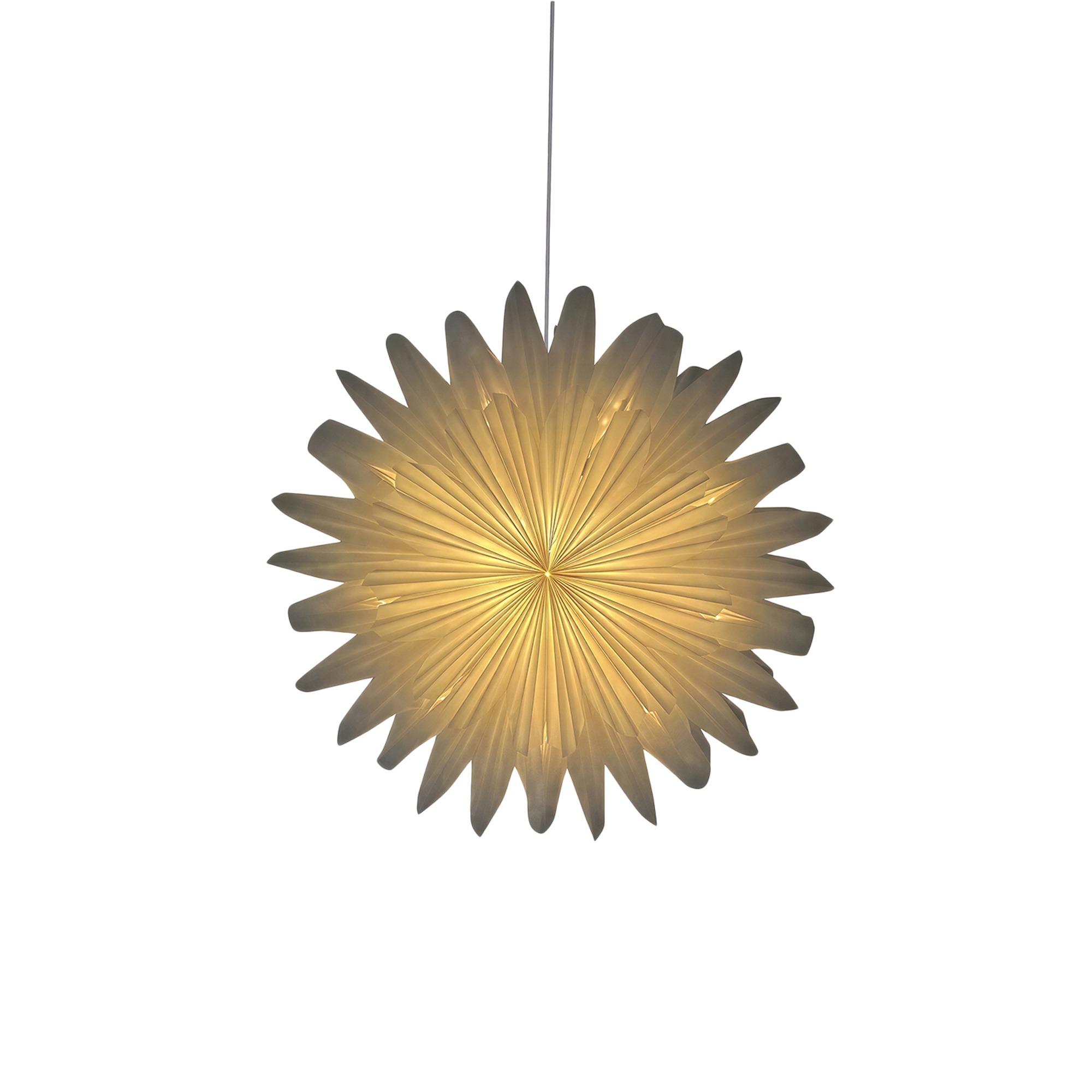 Adventsstern 'Lucia' 60cm - Weiß