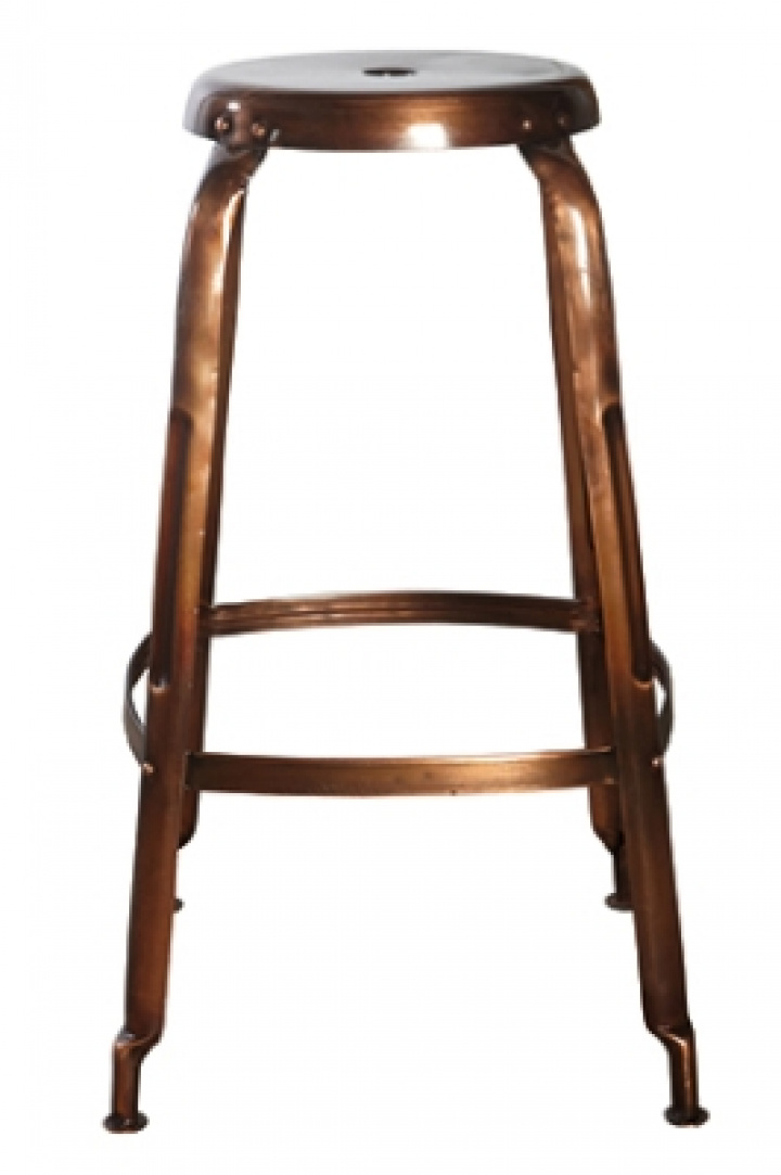 Hocker 'Define' - Kupfer 75 cm - Hausarzt