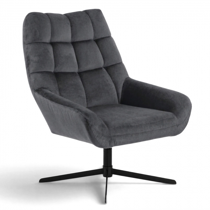 Sessel \'Paris\' - Grau in der Gruppe Möbel / Stühle und Polstermöbel / Sessel bei Reforma (0000104589)
