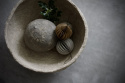Christbaumschmuck \'Zwiebel\' - Grau