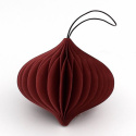 Christbaumschmuck \'Zwiebel\' - Rot
