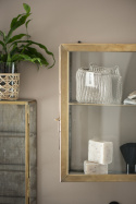 Wandschrank - Glas / Golden
