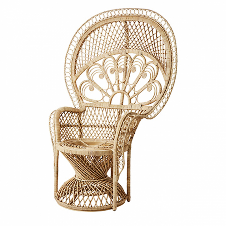 Sessel \'Peacock\' - Rohrgeflecht in der Gruppe bei Reforma (084-442-00)