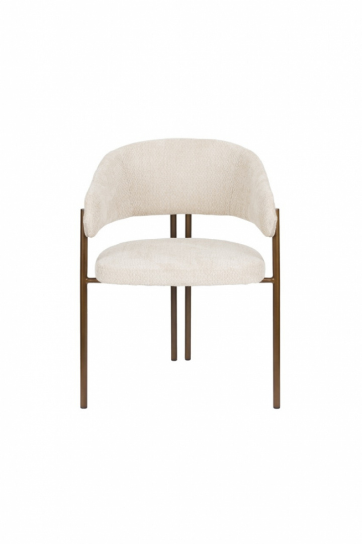 Tisch \'Nadia\' - Beige in der Gruppe Möbel / Stühle und Polstermöbel / Stühle bei Reforma (1000143)