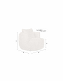 Sessel \'Rocca\' - Braun