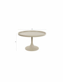 Couchtisch \'Jason\' Ø69 cm - Beige