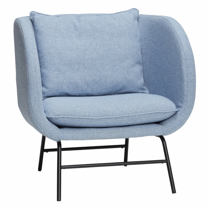 Sessel - Blau / Schwarz