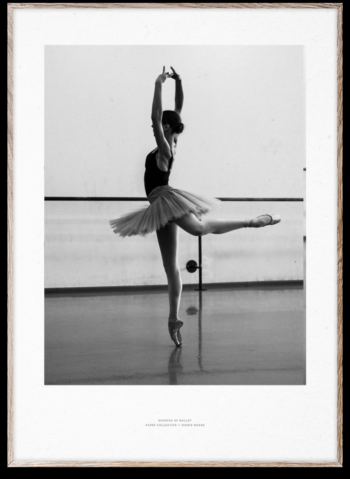 Plakat 'Essenz des Balletts 04' 30x40 - Beige