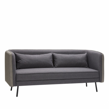 Sofa - Schwarz/Grau