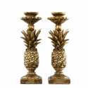 Kerzenständer \'Ananas\' - Gold