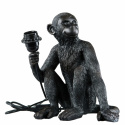 Bürstenlampe \'Monkey\' - Schwarz