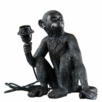 Brstenlampe \'Monkey\' - Schwarz