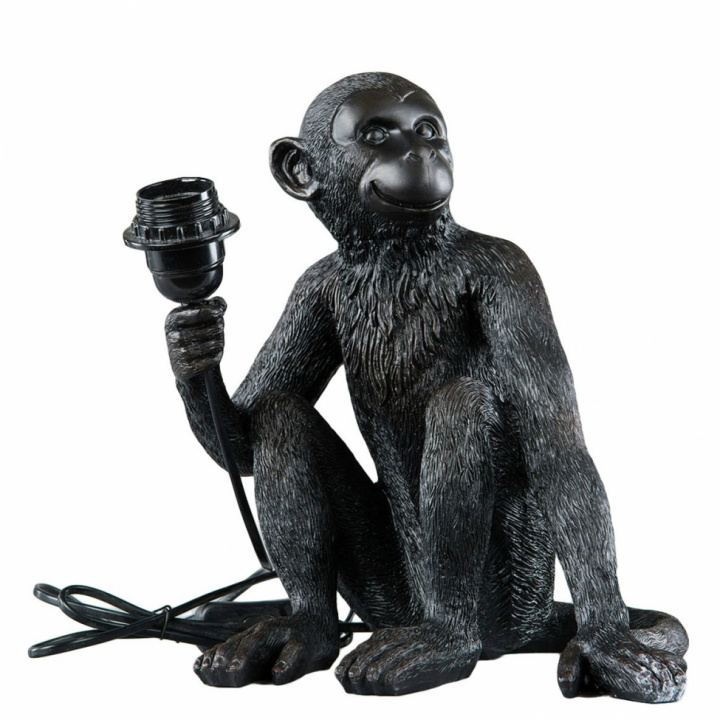 Brstenlampe 'Monkey' - Schwarz