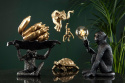 Bürstenlampe \'Monkey\' - Schwarz