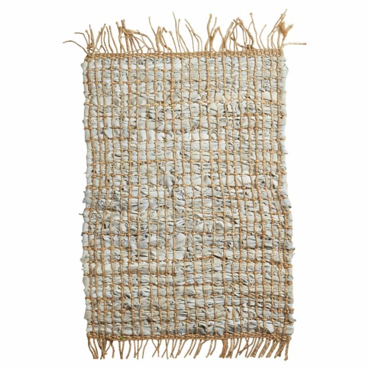 Teppich 60x90cm - Recyceltes Leder 60x90 in der Gruppe Teppiche / Badezimmerteppich bei Reforma (101874)