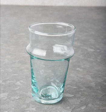 Glas \'Handmade\' - Recyceltes Glas