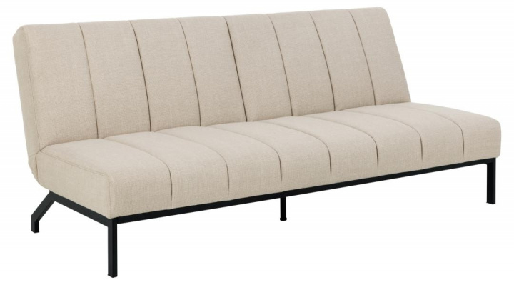 Schlafsofa \'Caix\' - Beige/Schwarz in der Gruppe Möbel / Sofas / Bettsofas bei Reforma (102827)