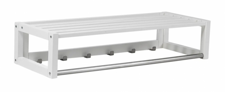 Hutablage \'Confetti\' - Weiß in der Gruppe Möbel / Regale & Aufbewahrung / Schuhregale & Fluraufbewahrung bei Reforma (103601)