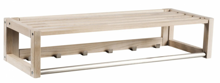 Hutablage \'Confetti\' - Weiß pigmentiert in der Gruppe Möbel / Regale & Aufbewahrung / Schuhregale & Fluraufbewahrung bei Reforma (103603)