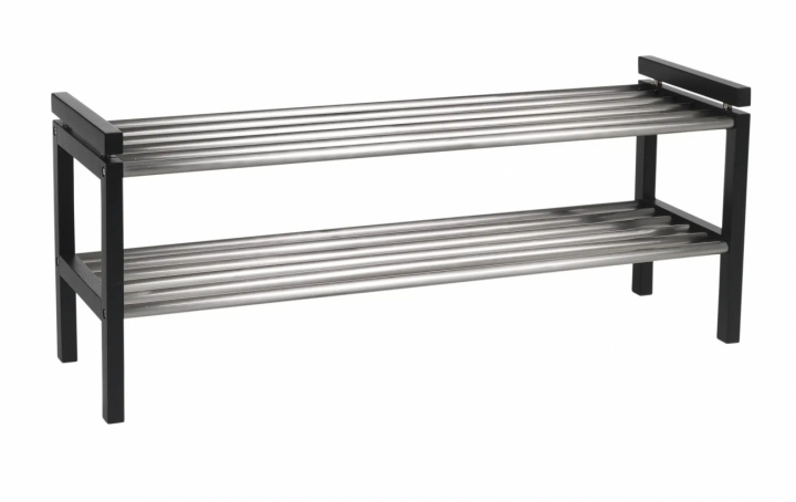 Schuhregal \'Confetti\' 100cm - Metall/ Schwarz in der Gruppe Zimmer / Flur bei Reforma (103630)