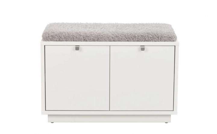 Bank \'Confetti\' 70cm - Weiß/Hellgrau in der Gruppe Zimmer / Wohnzimmer bei Reforma (103756)