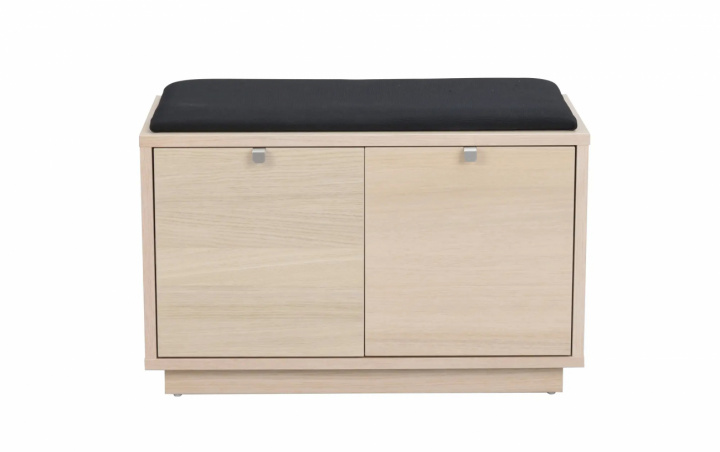 Bank \'Confetti\' 70cm - Weiß pigmentiert/Schwarz in der Gruppe Möbel / Stühle und Polstermöbel / Bänke bei Reforma (103759)