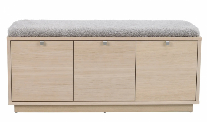 Bank \'Confetti\' 106cm - Weiß pigmentiert in der Gruppe Möbel / Stühle und Polstermöbel / Bänke bei Reforma (103768)