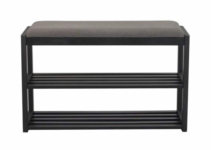 Schuhregal \'Confetti\' - Schwarz/Grau in der Gruppe Möbel / Regale & Aufbewahrung / Schuhregale & Fluraufbewahrung bei Reforma (103823)