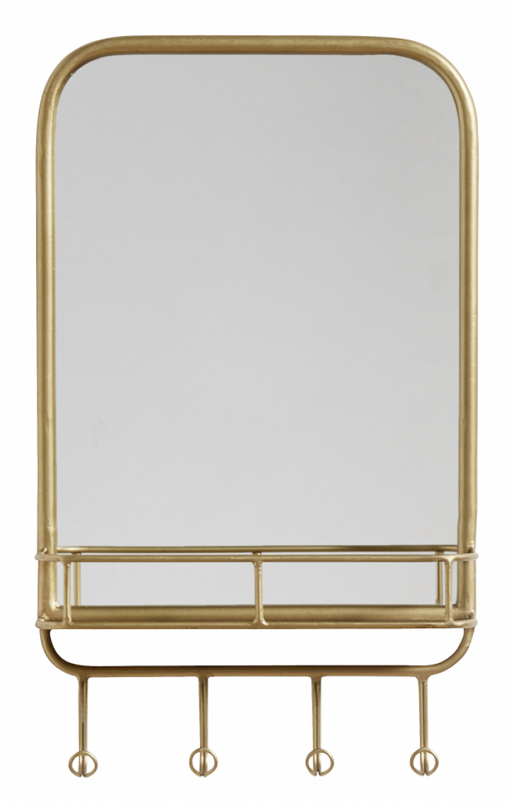 Spiegel - Regal / Haken - Nordal