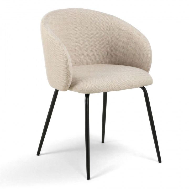 Stuhl \'Leksand\' - Beige in der Gruppe Möbel / Stühle und Polstermöbel / Stühle bei Reforma (108004)