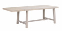 Esstisch \'Brooklyn\' 170x95cm - Eiche Weiß pigmentiert