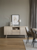 Sideboard \'Brooklyn\' 160x45cm - Weiß pigmentiert
