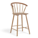 Barhocker \'Astrid\' - Weiß pigmentiert