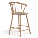 Barhocker \'Astrid\' - Weiß pigmentiert