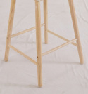 Barhocker \'Astrid\' - Weiß pigmentiert