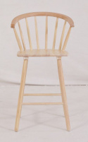 Barhocker \'Astrid\' - Weiß pigmentiert