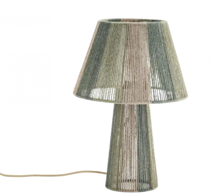 Tischlampe \'Jute\' - Grn in der Gruppe ZIMMER / Wohnzimmer bei Reforma (10962-B)