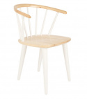 Stuhl Gi - Weiß / Natur