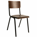 Stol \'Scuola\' - Braun